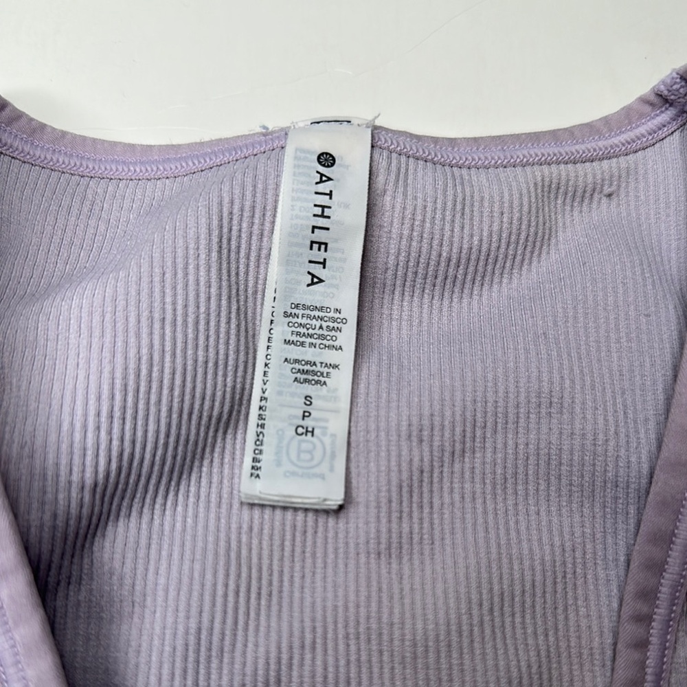 Athleta Ribbed Tank Top - Picture 6 of 7